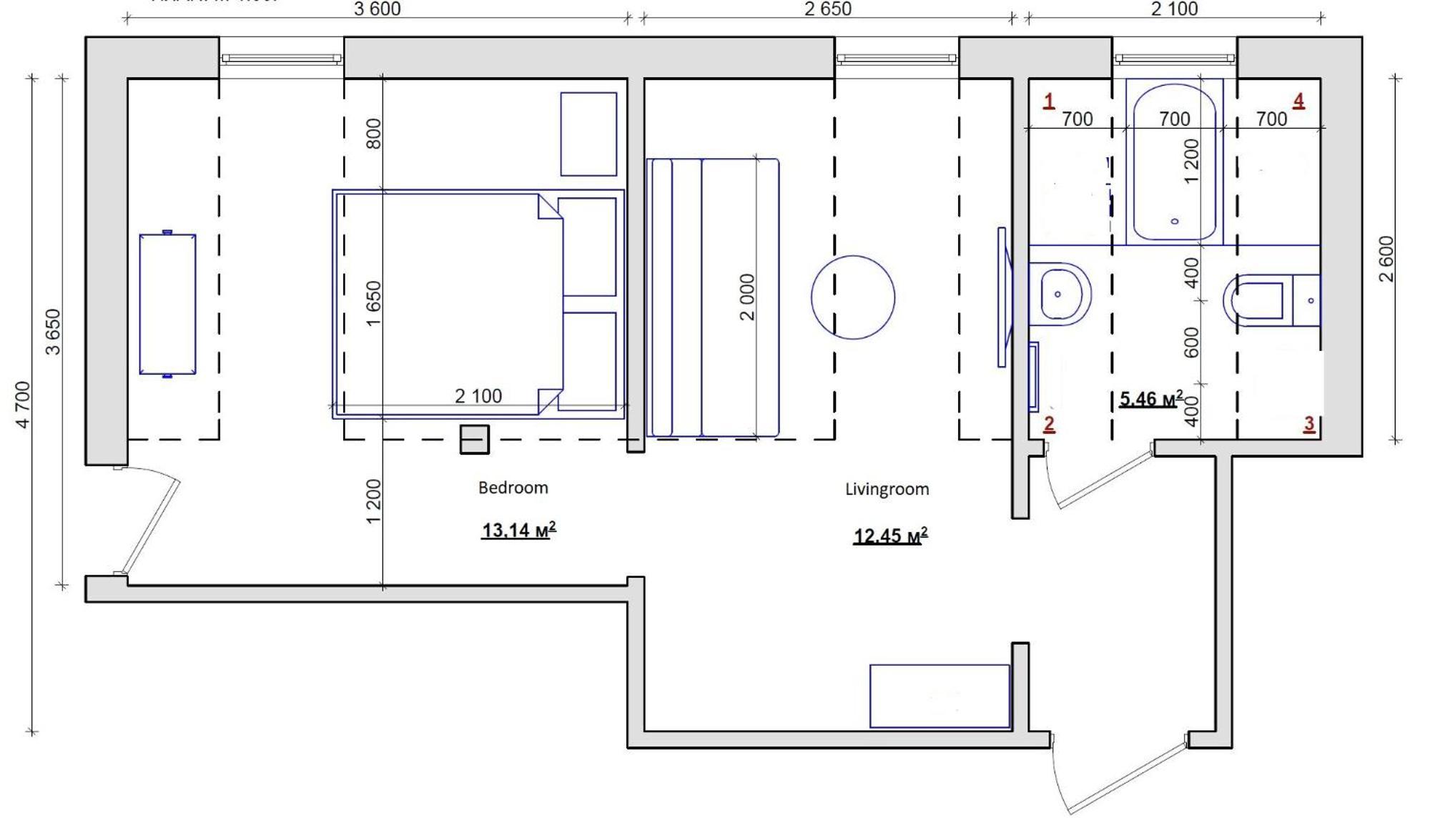 Kamus Apartment Baden-Baden Bilik gambar